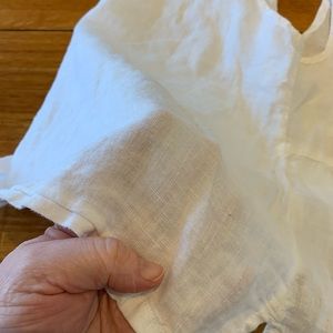 Cut Loose linen tank